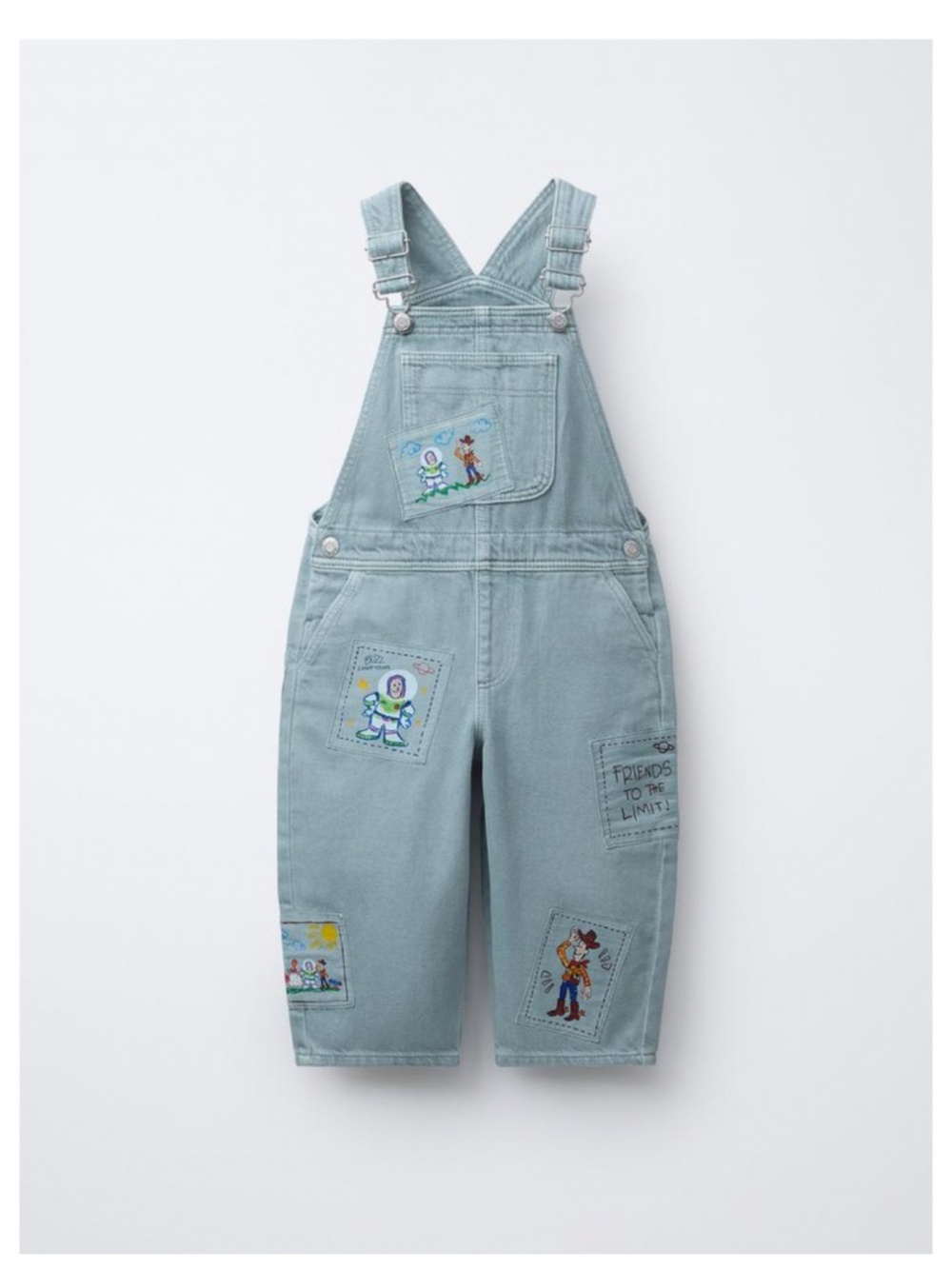 Zara Toy Story overalls